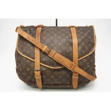 LOUIS VUITTON M42252 Monogram Sommeur 43 Brown Shoulder Bag Used