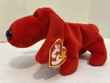 New w/Tags*Ty Beanie Baby Rover the Red Dog