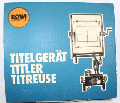 Rowi Title Unit 1150 in Original Packaging Excellent Condition RARE