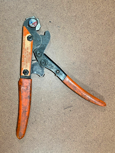 Thomas and Betts TBM-2 Hand Crimper for Method Electrical Connectors - Picture 4 of 9