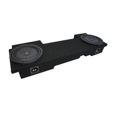 02-13 Chevy Silverado HD Crew Truck Kicker CompVT CVT10 Dual 10" Sub Box 2 Ohm