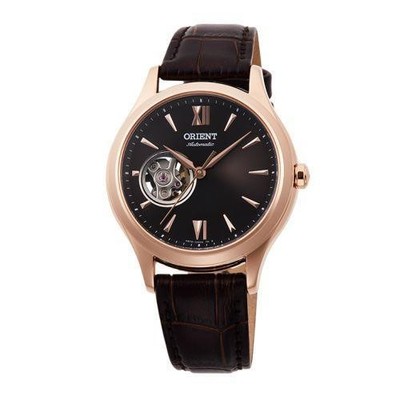 ORIENT CLASSIC RN-AG0727Y Mechanical Automatic Watch Brown Leather Band NEW