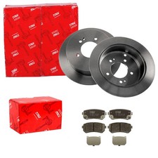 TRW BREMSSCHEIBEN + BELÄGE HINTEN passend für KIA SPORTAGE SL Bj. 2010 - 2015