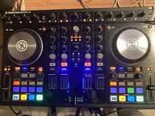 Native Instruments Traktor Kontrol S4 MK2 with AC Adapter and USB Cable Tested