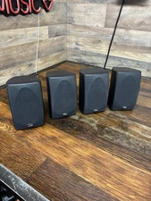 4 Polk Audio RM2350 Surround Sound Satellite Speakers IN GOOD CONDITION