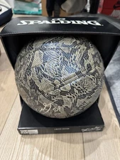 Spalding Kobe Bryant 94 Series 24K Silver Snakeskin Basketball