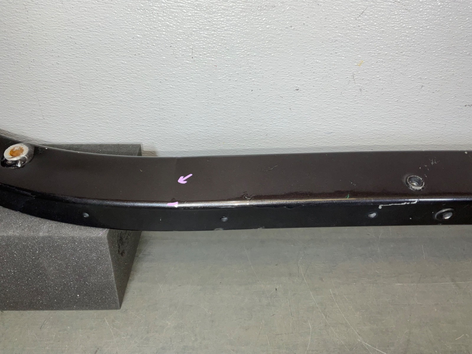 ✅ 2018 MASERATI GRANTURISMO FRONT BEAM REINFORCEMENT OEM 077
