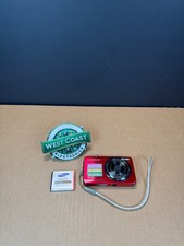 Samsung Digital Camera ST50 12.2MP Red Works Ships Fast  