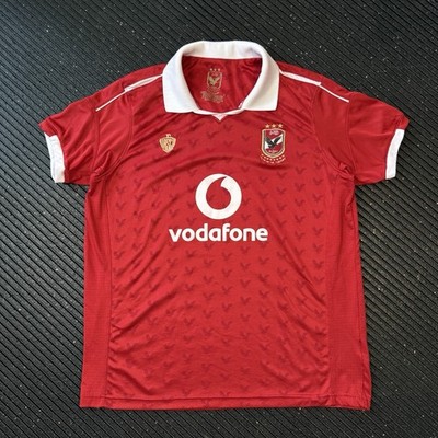 Al Ahly SC Jersey Vodafone Sponsor Egyptian Football Club of the Century Red S/M