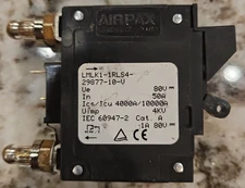 AIRPAX LMLK1-1RLS4-29877-10-V Main Breaker