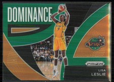 2022-23 Panini Prizm WNBA Dominance Green Lisa Leslie LA Sparks #9