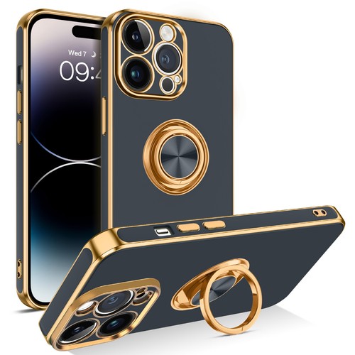 For iPhone 15 14 13 12 11 Pro Max Shockproof Kickstand Ring Rugged Case Cover - Picture 146 of 199