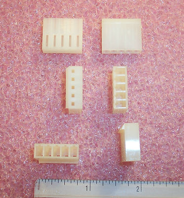 QTY (50) 5 POSITION CRIMP HOUSING RECEPTACLES 3.96mm KK-156 09-50-8051 MOLEX
