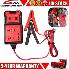 Universal 12V Electronic Automotive Relay Tester For Car Auto Battery Checker UK