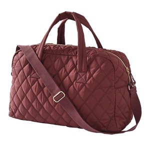 quilted overnight bag