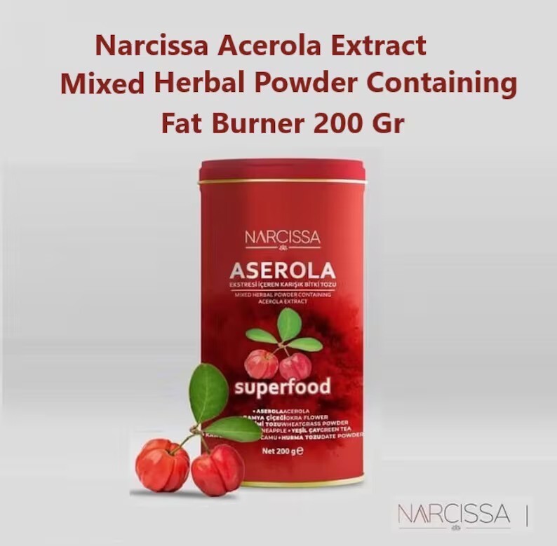 Extracto de acerola té de hierbas en polvo edema natural y reductor de hinchazón