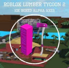 Lumber Tycoon 2 | 10x Alpha Axes | Rare In-Game Axes | Quick Delivery  🚚