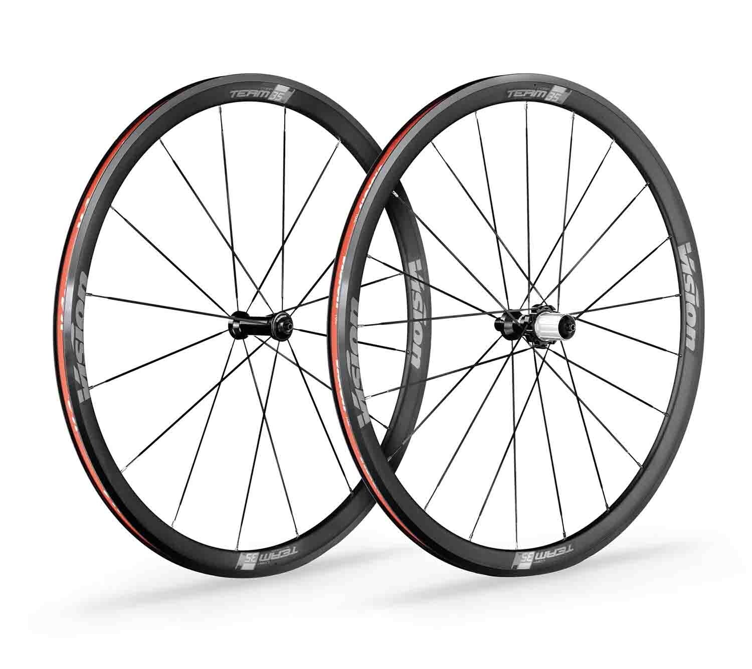 Vision Team 35 Comp SL - Rim Brake Road Wheels - Shimano - Full Black