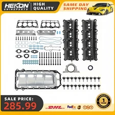 Head Gasket Bolts Set Valve Cover Oil Pan For 09-16 Chrysler Dodge Jeep Ram 5.7L