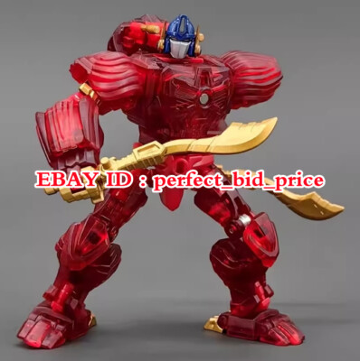 New Deformabl Robot Optimus Primal Maximal Caesar RT-01R Red Action Figure Toys