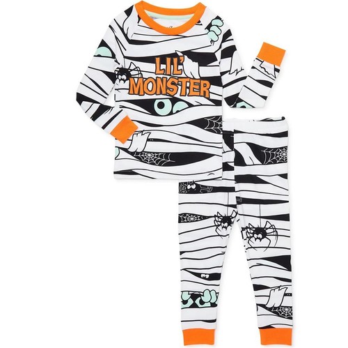 Kids Boys Girls Matching Family Glows MUMMY Halloween Pajamas Size 6 8 10  12 NWT | eBay