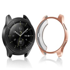 Shockproof 46mm TPU Plating Watch Case Cover f Samsung Gear S3 Classic SM-R770N