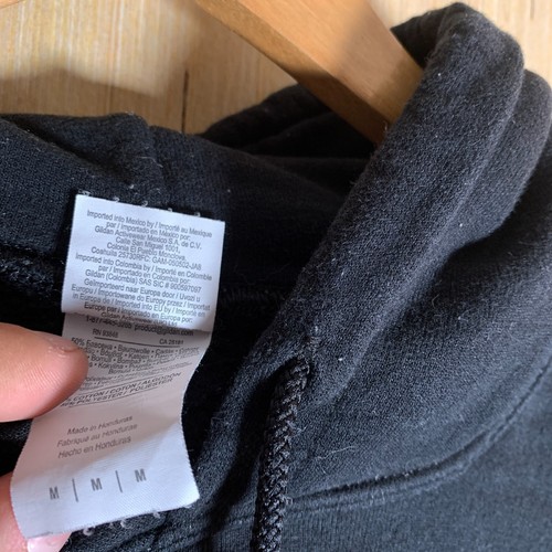 Lil Peep Hoodie Adult Size Medium Black Long Sleeve Men's Pullover Tour Concert - Picture 7 of 12