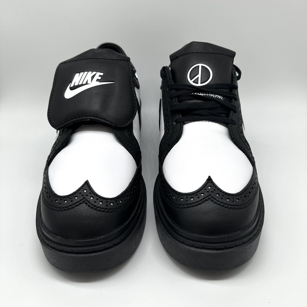 NIKE KWONDO1/PEACEMINUSONE White Black Sneakers DH2482-101 NIKE KWONDO1/PEACEMINUSONE White Black Sneakers DH2482-101