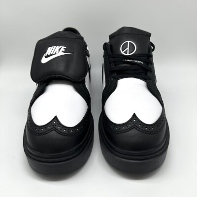 NIKE KWONDO1/PEACEMINUSONE White Black Sneakers DH2482-101 NIKE KWONDO1/PEACEMINUSONE White Black Sneakers DH2482-101