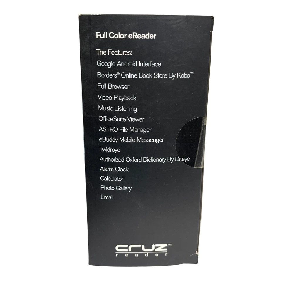 New Cruz Reader Velocity Micro Tablet Surf Web, Videos, Books 7" Display - Image 4 of 4