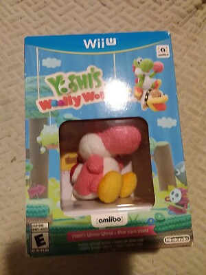 Yoshi's Woolly World + Pink Yarn Yoshi Nintendo Wii U, 2016