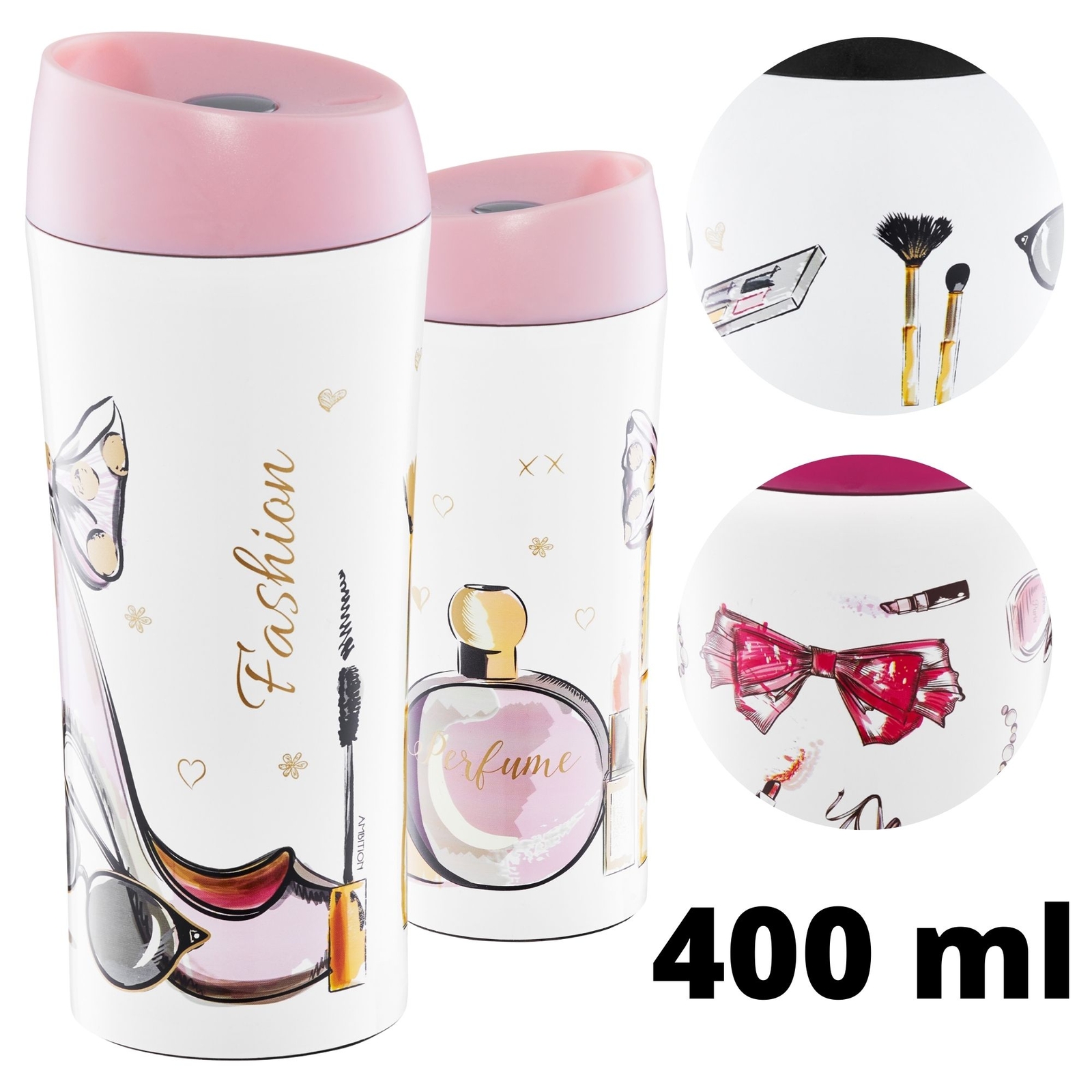 Thermobecher Kaffee Isolierbecher Thermosflasche Thermotasse To Go Travelmug 400
