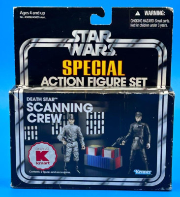 Star Wars Death Star Scanning Crew Figure Set KMART 2013 NEW Vintage Collection