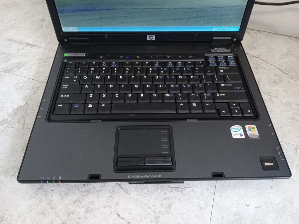 HP Compaq nc6320 15" Laptop Intel Core Duo 512MB RAM 80GB HDD XP -NO BATTERY -RR - Image 2 of 4