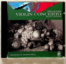 ISAAC STERN- Brams Violin Concerto CD (1989 CBS NM) Ormandy 1960