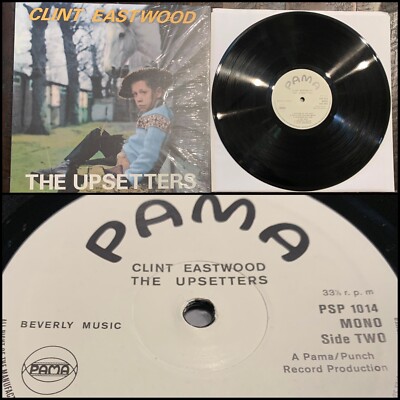 THE UPSETTERS Clint Eastwood LP Vinyl MONO-Gladdys All Stars Hippy Boys Wailers