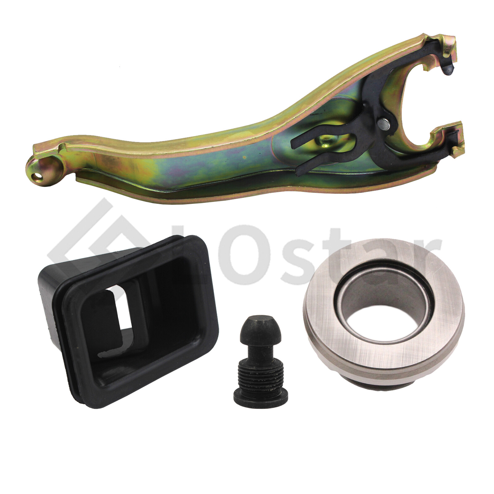 GM Clutch Fork+Boot+Throwout Bearing+Pivot Ball 3892632 For 6481 Chevy