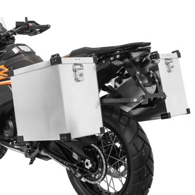 Alukoffer Set Namib 35-40l für BMW F 650/ 700/ 750/ 800/ 850 GS + Haltesatz Koff