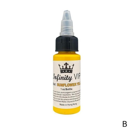 30ml Tattoo Ink Pigment Bottle Permanent Makeup Salon Tool Colours 7 P5F4 - Picture 12 of 16