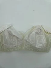 Glamorise Women's Size 44C White Magic Lift Active Support Bra Style 1005