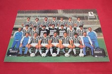 Foto Gigantografia HURRA JUVENTUS FORMAZIONE 1985-86 CON AUTOGRAFI