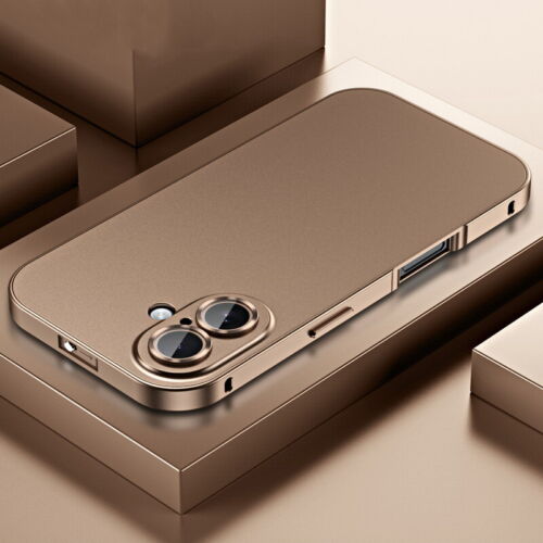 Custodia Magsafe magnetica in lega di alluminio per iPhone 16 15 14 Pro Max Plus 13 cover - Foto 26 di 26