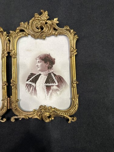 DOUBLE FRENCH FRAME WITH ELEGANT DETAILS EA., FRAME IS 5" X 8 1/4 " - Bild 5 von 10