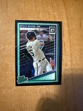 2025 Donruss Baseball - Brock Wilken - #115 Optic Black Velocity Prizm #d 31/39