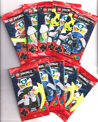 10x Booster  LEGO Ninjago Trading Card Cards Serie 5 ''Prime Empire'' Game