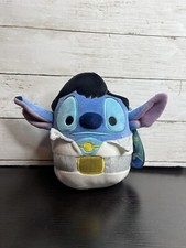 Kellytoys Original 8 Inches Disney Elvis Stitch Squishmallow Supersoft Toy NWT