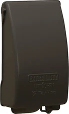 Taymac MX4280Z EXTRA DUTY Bronze 1-Gang Expandable Weatherproof In-Use 3-1/4-In.