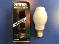 Philips Halogen A 100W E27 Opal 230V Halogenlampe Dimmbar Lampe
