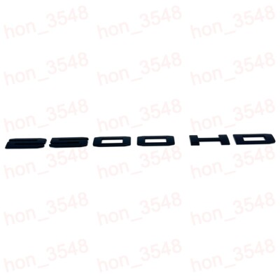 #ad 1pc Gloss Black 2500HD SIERRA Doors Emblems Fit 2020 2024 GMC Sierra 2500 hd $19.89