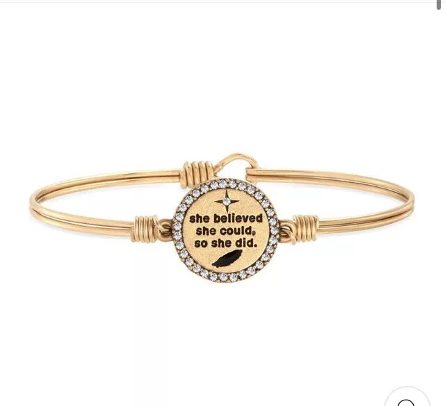 She believed she shop could bangle
